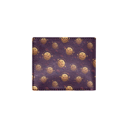Cookie Pattern Print Design 03 Men's ID Card Wallet