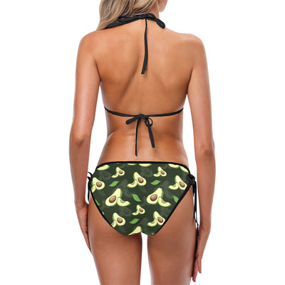 Avocado Pattern Print Design AC07 Bikini