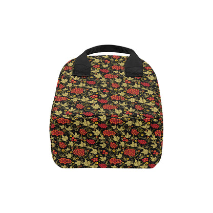 Cranberry Pattern Print Design CB02 Insulated Lunch Bag