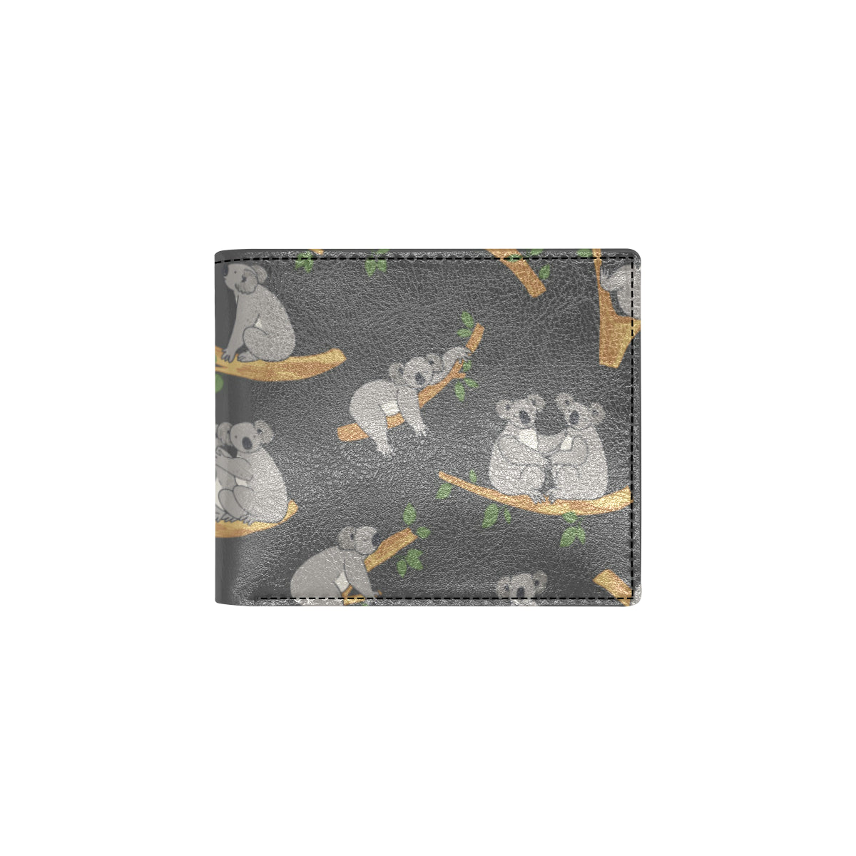Koala Pattern Print Design 07 Men's ID Card Wallet