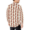 Cowboy Pattern Print Design 06 Men's Long Sleeve Shirt