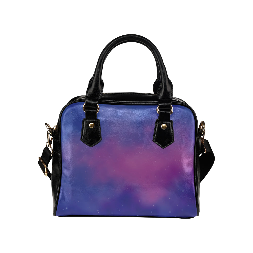 Nebula Pattern Print Design A05 Shoulder Handbag