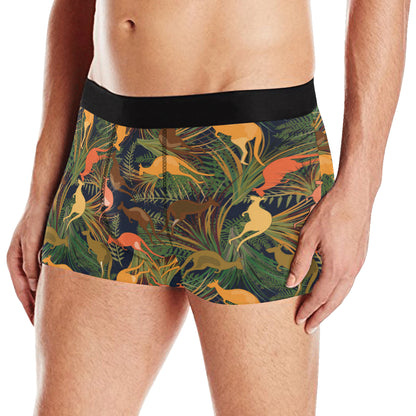 Kangaroos Pattern Print Design 07 Men's Boxer Briefs