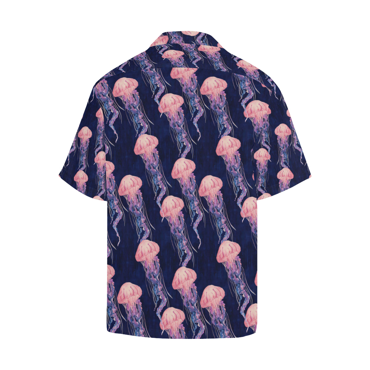 Jellyfish Pattern Print Design 03 Men's Hawaiian Shirt