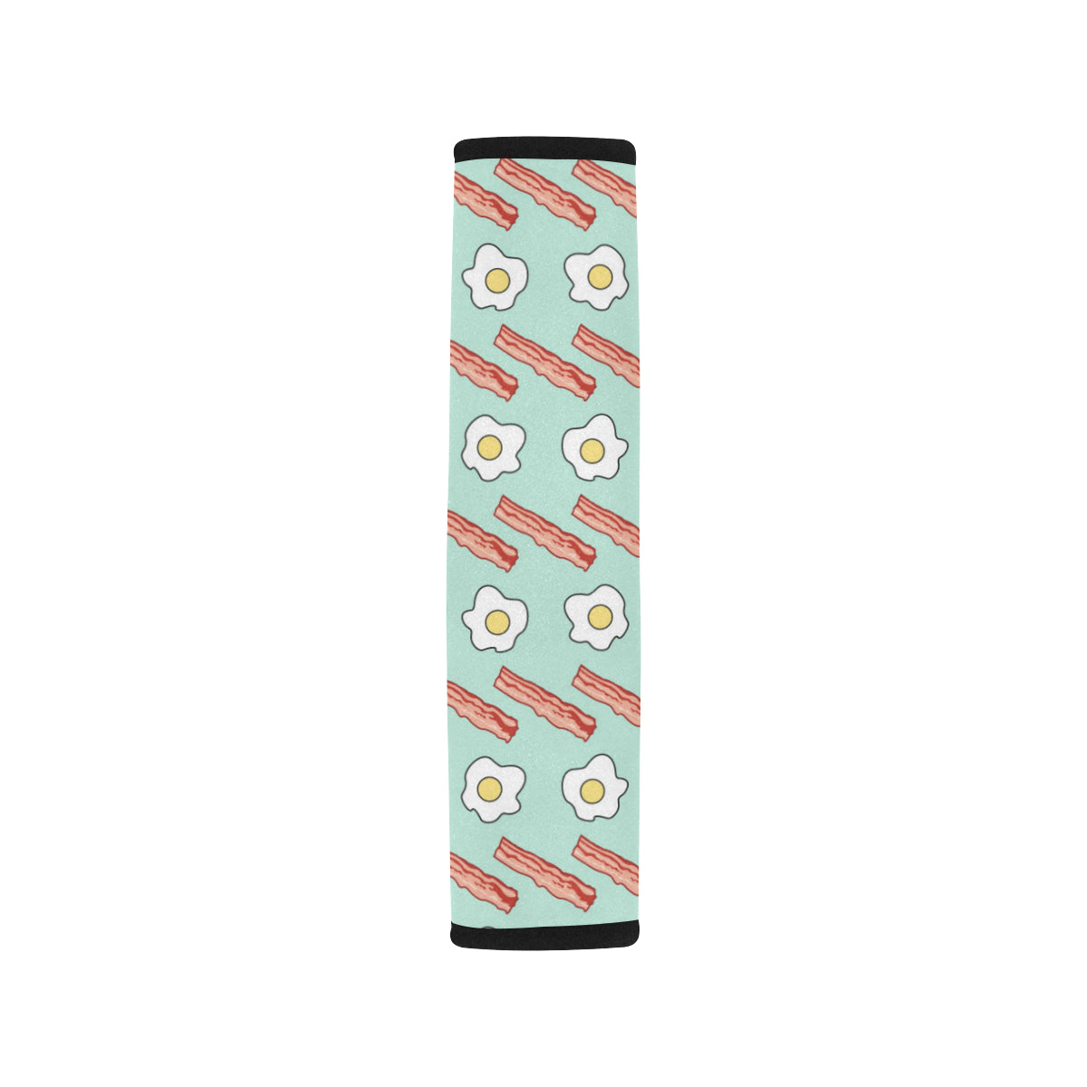 Bacon Sausage Pattern Print Design 01 Car Seat Belt Cover