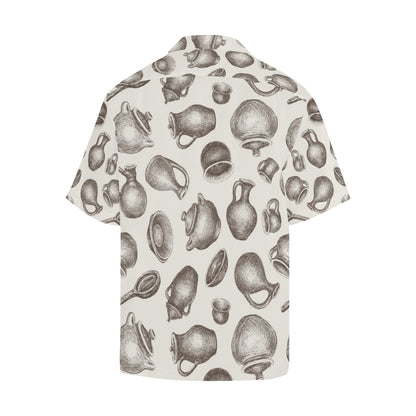 Pottery Pattern Print Design A01 Men's Hawaiian Shirt