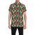 Cactus Pattern Print Design 06 Men's Short Sleeve Button Up Shirt