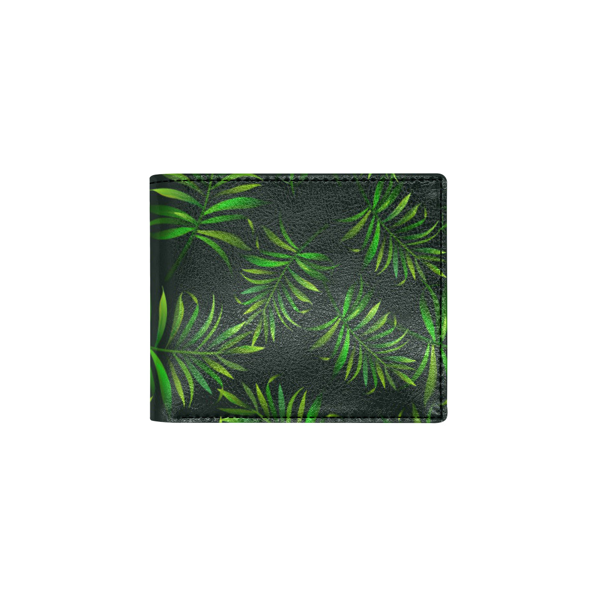 Rainforest Pattern Print Design RF03 Men's ID Card Wallet
