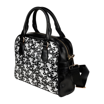 Cupid Pattern Print Design 04 Shoulder Handbag