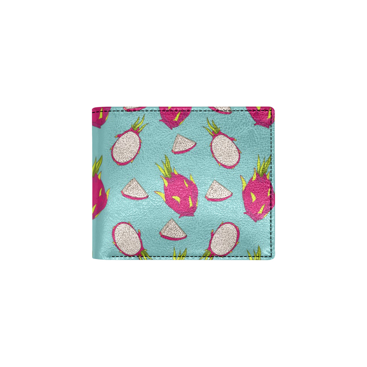 Dragonfruit Pattern Print Design DF01 Men's ID Card Wallet