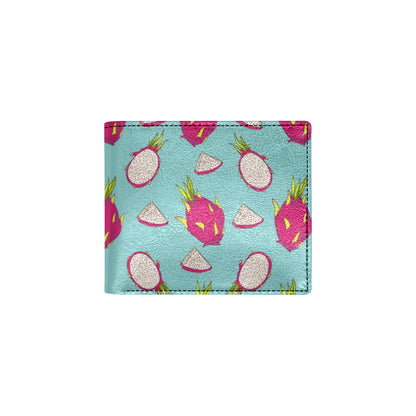 Dragonfruit Pattern Print Design DF01 Men's ID Card Wallet