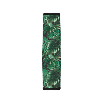 Tropical Flower Pattern Print Design TF012 Car Seat Belt Cover