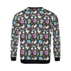 Donut Unicorn Pattern Print Design DN09 Men Long Sleeve Sweatshirt