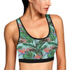 Bird Of Paradise Pattern Print Design BOP01 Sports Bra