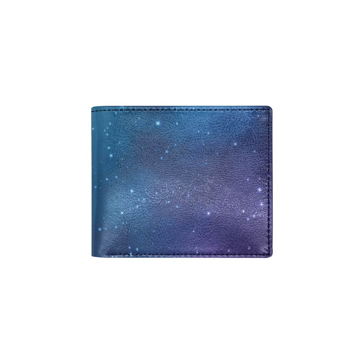 Nebula Pattern Print Design A01 Men's ID Card Wallet