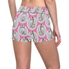 Rabbit Pattern Print Design RB019 Yoga Shorts