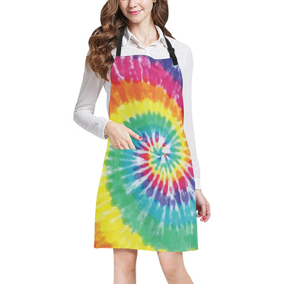 Tie Dye Apron with Pocket