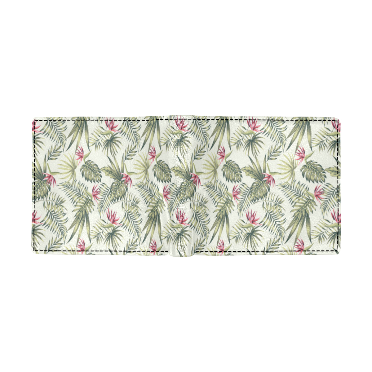 Bird Of Paradise Pattern Print Design 04 Men's ID Card Wallet