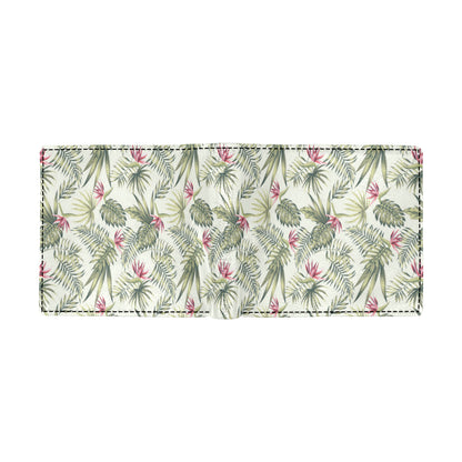 Bird Of Paradise Pattern Print Design 04 Men's ID Card Wallet