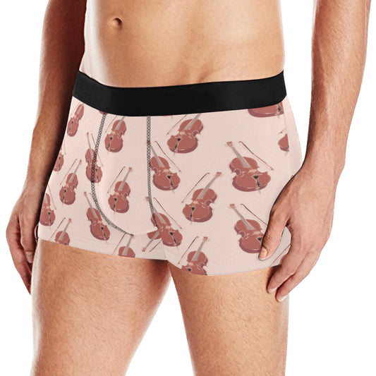 Cello Pattern Print Design 03 Men's Boxer Briefs