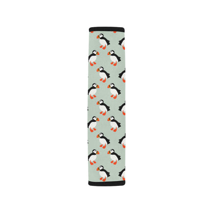 Puffin Pattern Print Design A03 Car Seat Belt Cover