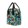 Tropical Palm Leaves Hawaiian Flower Insulated Lunch Bag