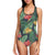 Bird Of Paradise Pattern Print Design BOP09 Women Swimsuit