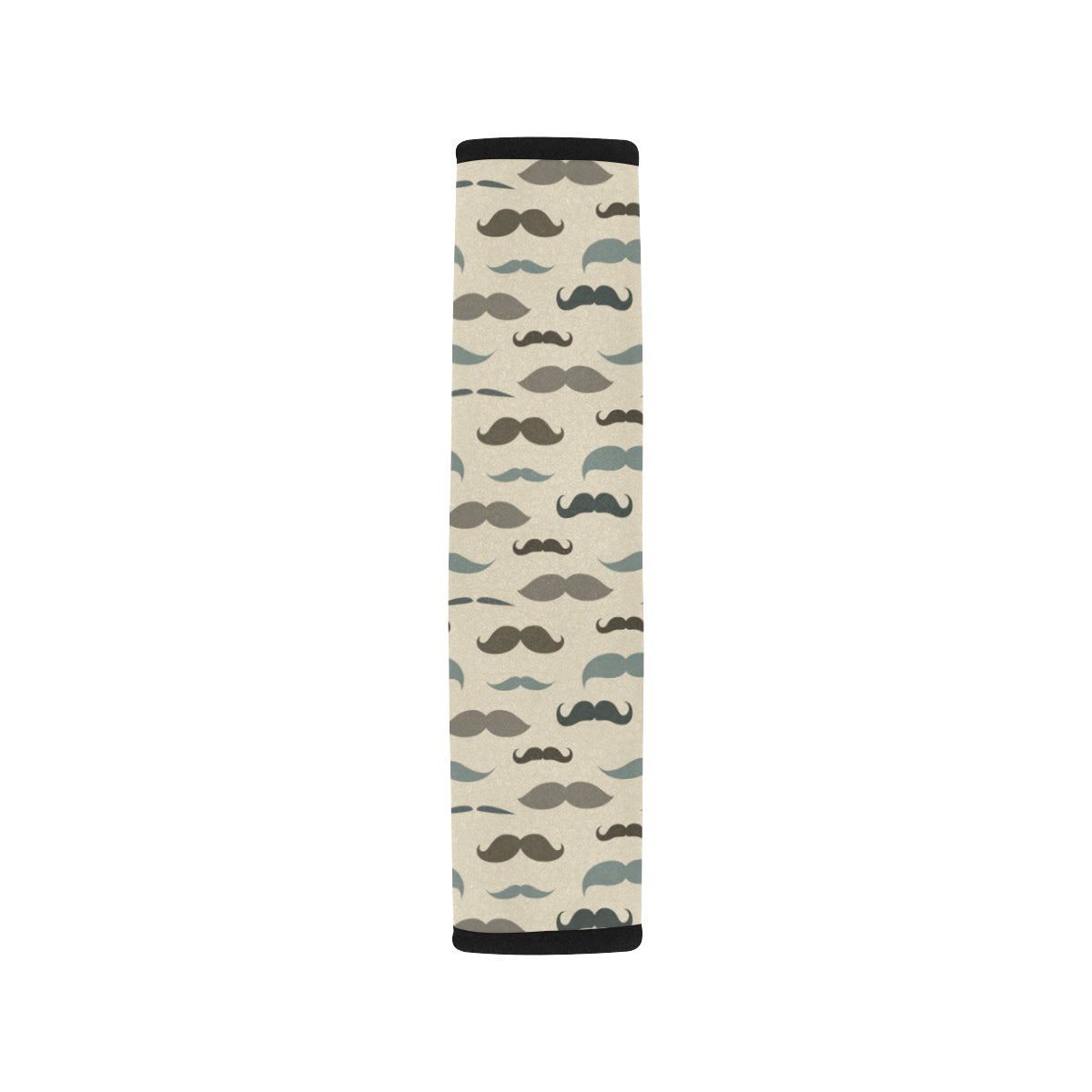 Mustache Pattern Print Design A01 Car Seat Belt Cover
