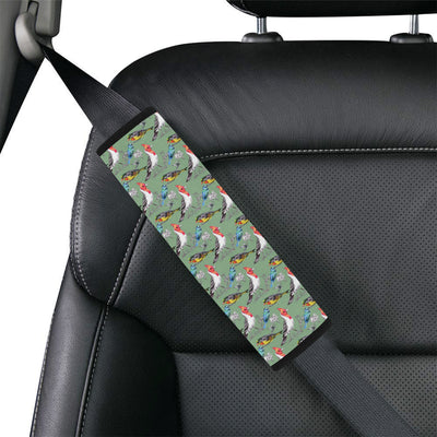 Birds Pattern Print Design 07 Car Seat Belt Cover