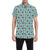 Hello Sea Turtle Print Pattern Men's Short Sleeve Button Up Shirt