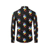 Rainbow Unicorn Pattern Print Design A03 Men's Long Sleeve Shirt