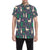 Llama Cactus Pattern Print Design 012 Men's Short Sleeve Button Up Shirt