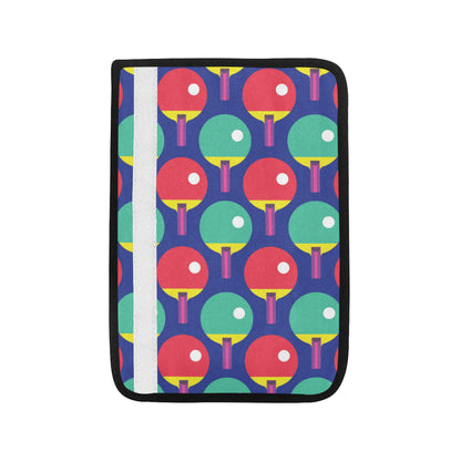 Ping Pong Pattern Print Design A03 Car Seat Belt Cover