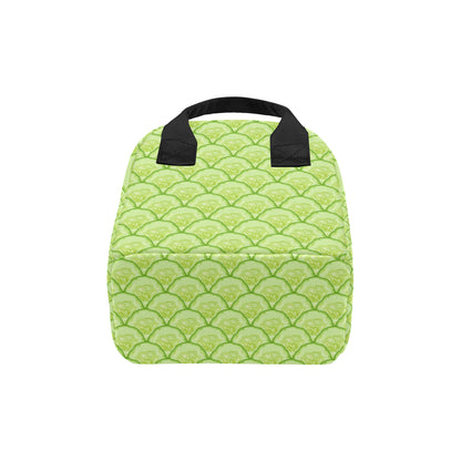 Cucumber Pattern Print Design CC04 Insulated Lunch Bag