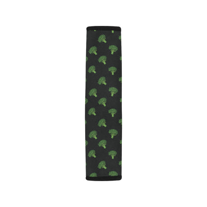 Broccoli Pattern Print Design 04 Car Seat Belt Cover