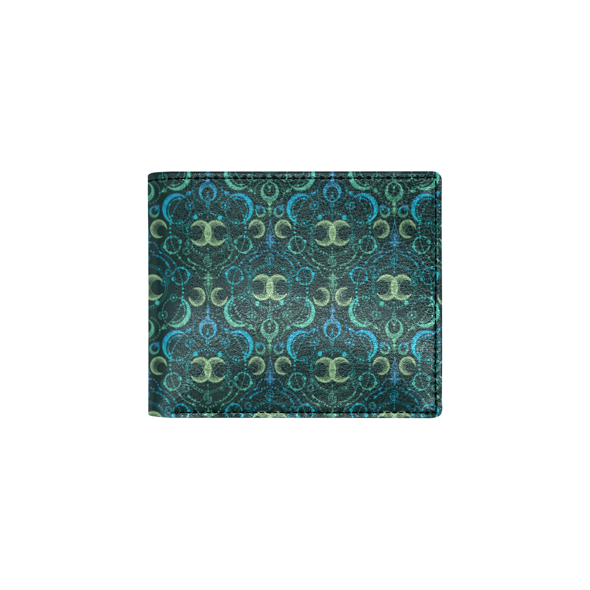 Celestial Pattern Print Design 07 Men's ID Card Wallet