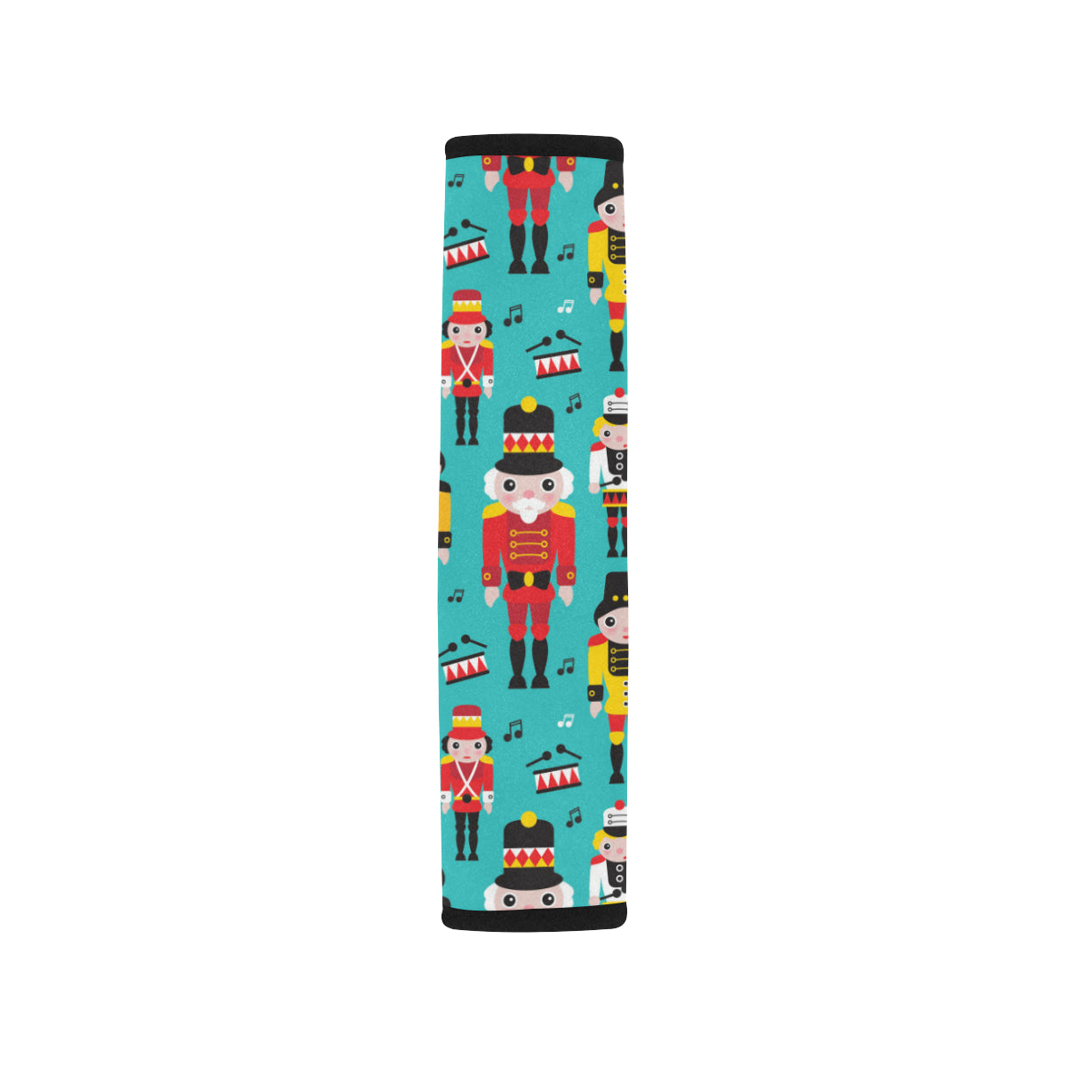 Nutcracker Pattern Print Design A03 Car Seat Belt Cover
