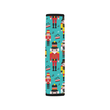 Nutcracker Pattern Print Design A03 Car Seat Belt Cover