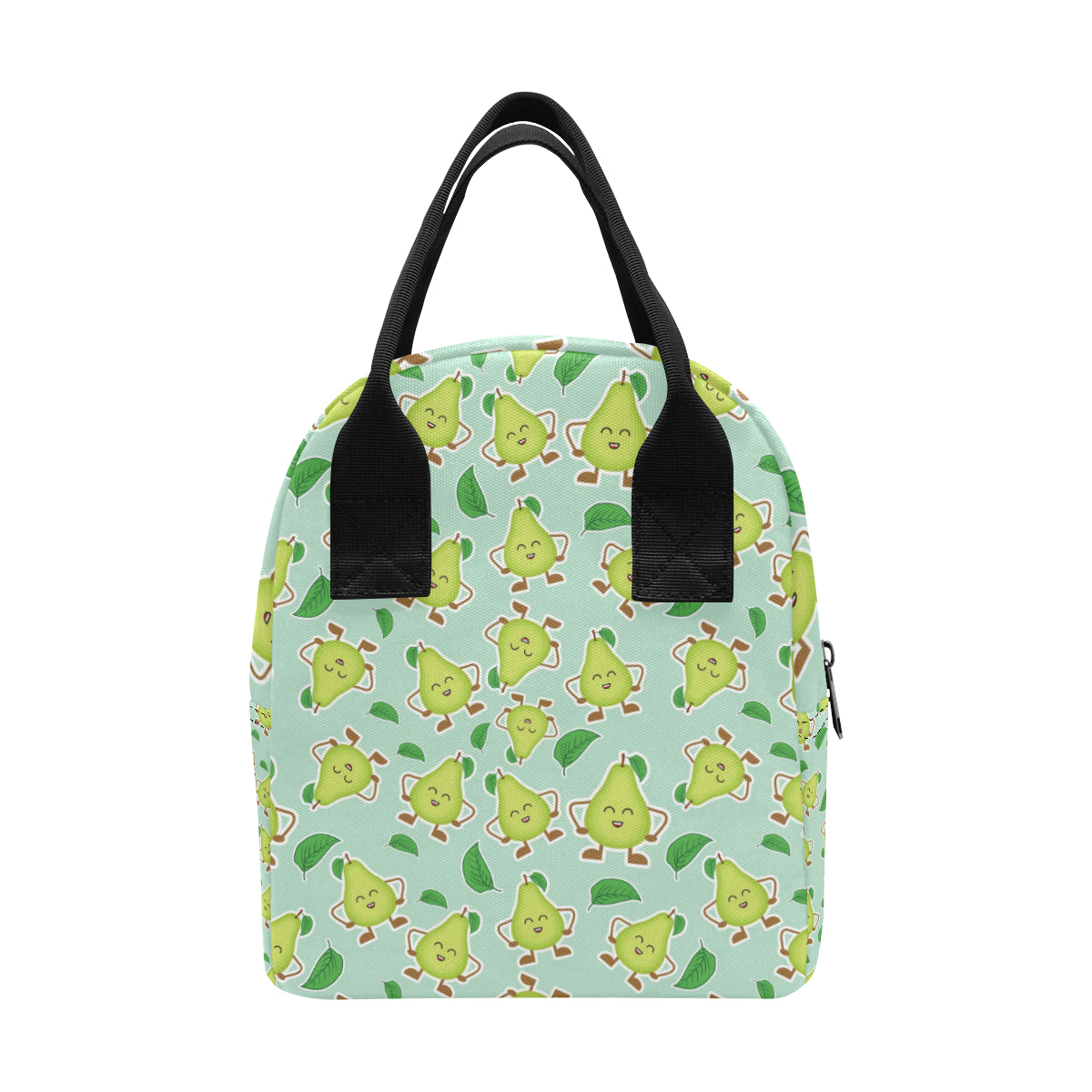 Avocado Pattern Print Design AC011 Insulated Lunch Bag