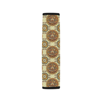 Calendar Aztec Themed Print Pattern Car Seat Belt Cover