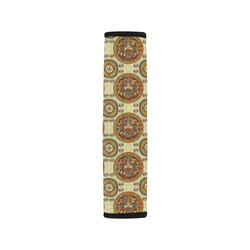 Calendar Aztec Themed Print Pattern Car Seat Belt Cover