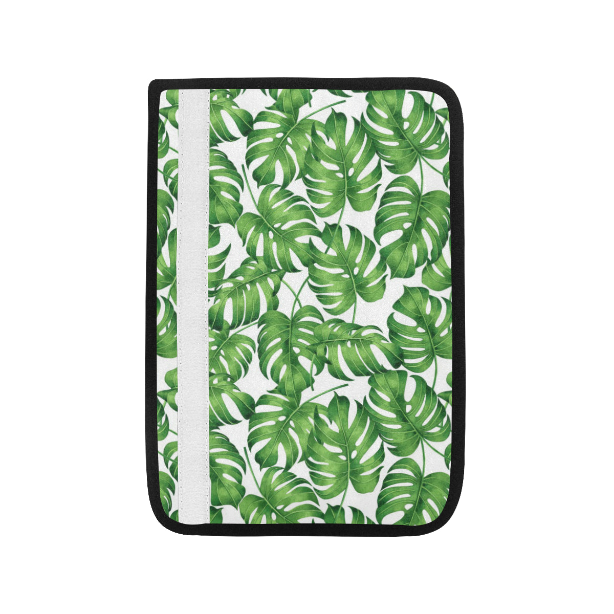 Palm Leaves Pattern Print Design PL08 Car Seat Belt Cover
