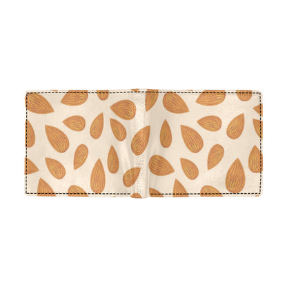 Almond Pattern Print Design 03 Men's ID Card Wallet