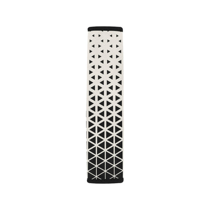 Geometric Black White Pattern Print Design 03 Car Seat Belt Cover
