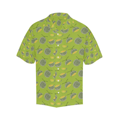 Cantaloupe Pattern Print Design 03 Men's Hawaiian Shirt