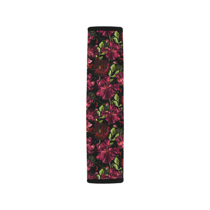 Iris Pattern Print Design IR03 Car Seat Belt Cover
