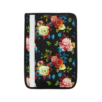 Peony Pattern Print Design PE07 Car Seat Belt Cover