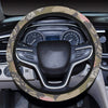 Butterfly camouflage Steering Wheel Cover with Elastic Edge