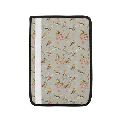 Birds Pattern Print Design 03 Car Seat Belt Cover