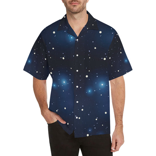 Night sky Pattern Print Design A02 Men's Hawaiian Shirt